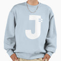 Letter J Alphabet Initial Monogram Sweatshirt - Minimalist Print Unisex - T-Shirt, Sweatshirt, Hoodie