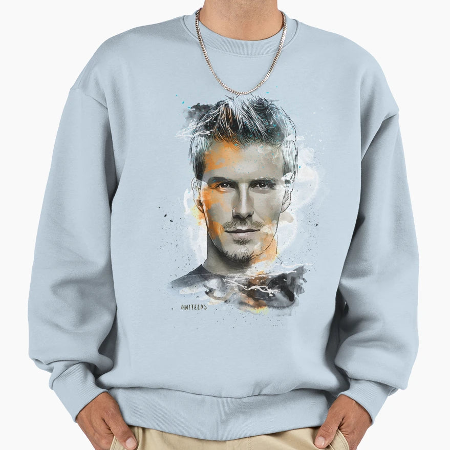 David Beckham Painting Sweatshirt - Fun Novelty Design Unisex - T-Shirt, Sweatshirt, Hoodie
