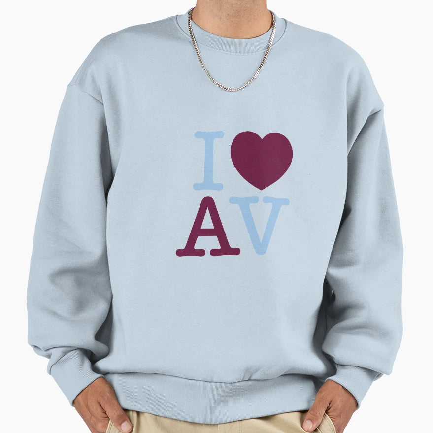 Aston Villa Sweatshirt - Trendy Graphic Men Women - T-Shirt, Sweatshirt, Hoodie