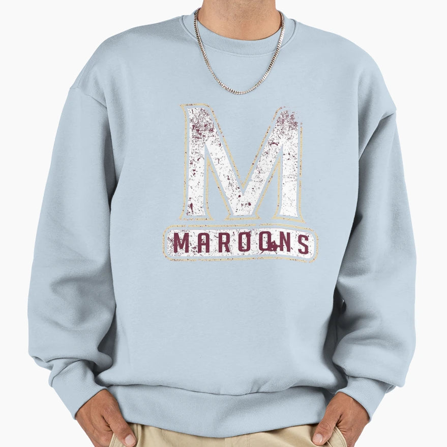 Pottsville Maroons Sweatshirt - Custom Art Print for Adults - T-Shirt, Sweatshirt, Hoodie