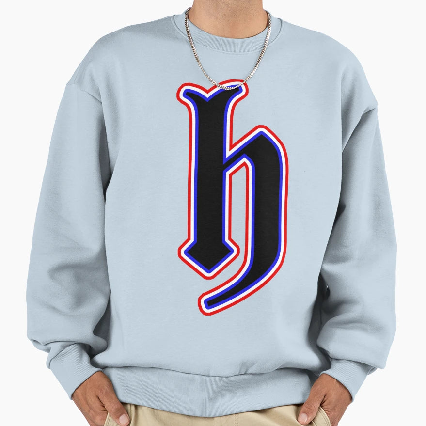 Hajduk H Old English Sweatshirt - Fun Novelty Design Unisex - T-Shirt, Sweatshirt, Hoodie
