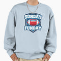 Sunday Funday Sports Day Sweatshirt - Graphic Print for Adults - T-Shirt, Sweatshirt, Hoodie