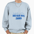 Bad Blue Zagreb Sweatshirt - Trendy Graphic Men Women - T-Shirt, Sweatshirt, Hoodie