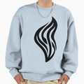Tribal Flame Tattoo Ornament Sweatshirt - Custom Art Print Unisex - T-Shirt, Sweatshirt, Hoodie