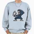 Grim Reaper Figthing Sweatshirt - Fun Novelty Design Unisex - T-Shirt, Sweatshirt, Hoodie