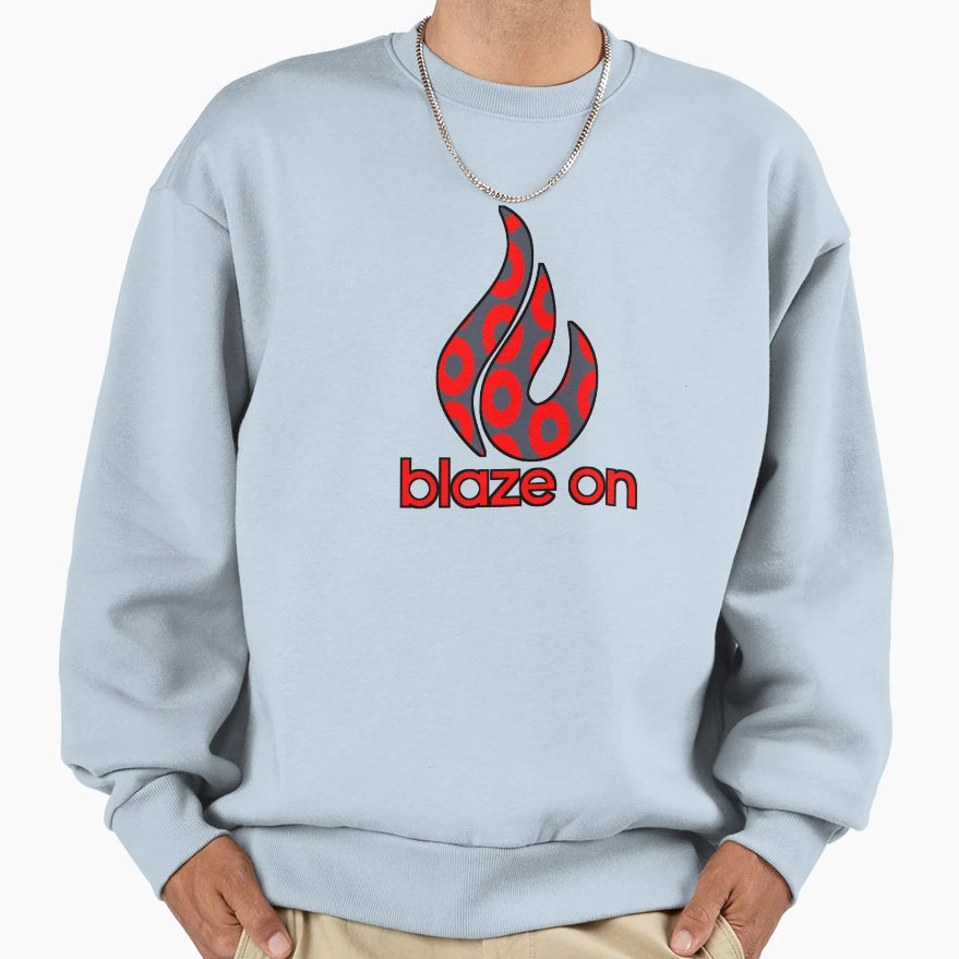 Blaze Sweatshirt - Trendy Graphic Men Women - T-Shirt, Sweatshirt, Hoodie