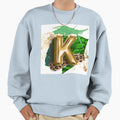 Initial Letter K Sweatshirt - Minimalist Print for Adults - T-Shirt, Sweatshirt, Hoodie