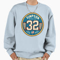 O J Simpson 32 Tribute Logo Oj Sweatshirt - Minimalist Print for Adults - T-Shirt, Sweatshirt, Hoodie