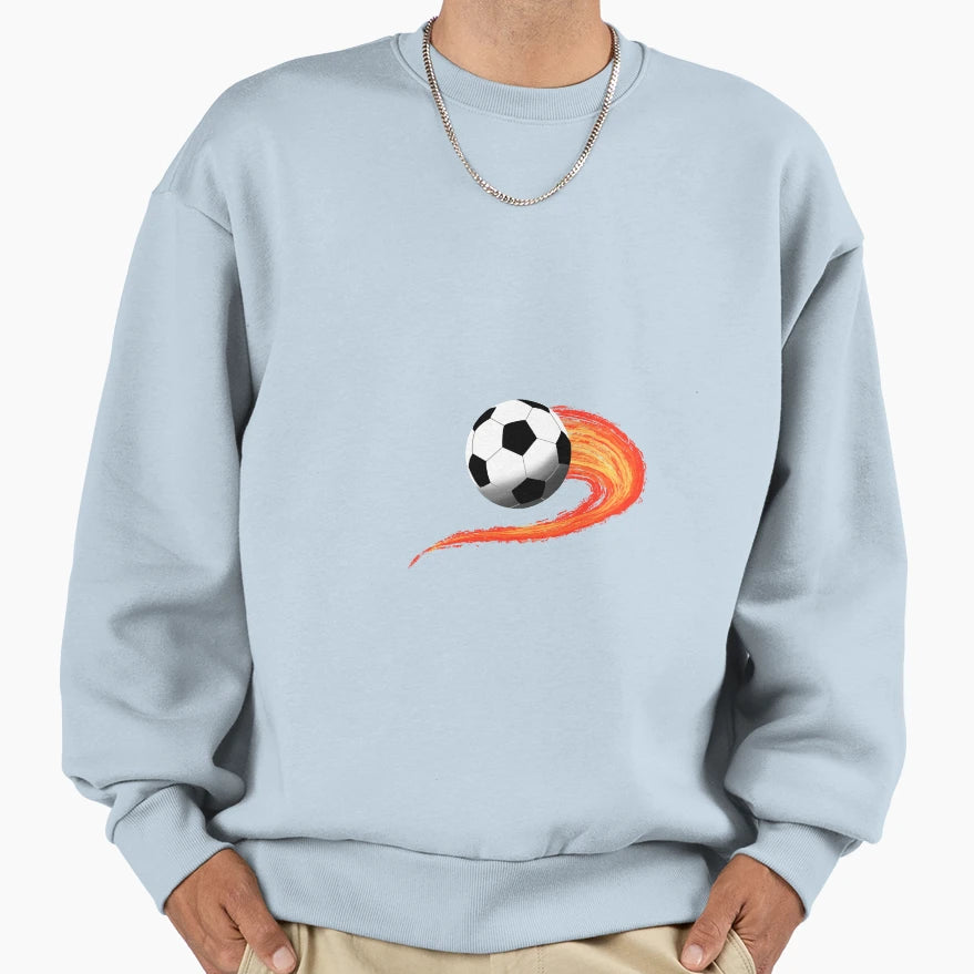 Soccer Ball Sweatshirt - Novelty Apparel Men Women - T-Shirt, Sweatshirt, Hoodie