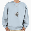 Skeleton Racer Crossing Finish Sweatshirt - Casual Everyday Wear Men Women - T-Shirt, Sweatshirt, Hoodie