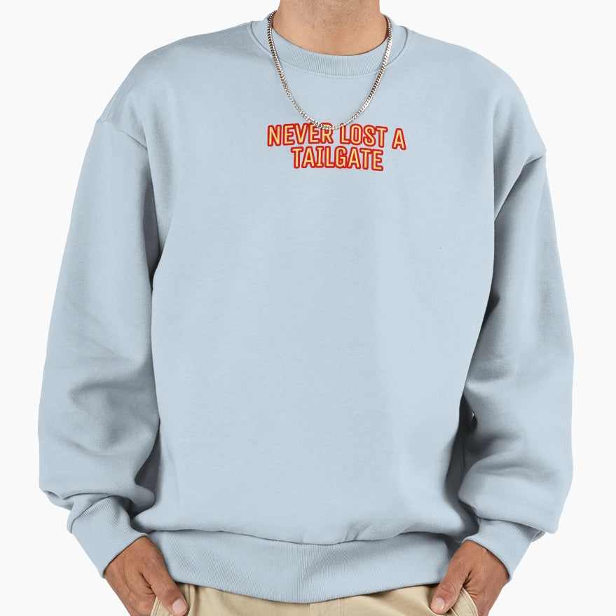 Never Lost Tailgate Sweatshirt - Trendy Graphic Men Women - T-Shirt, Sweatshirt, Hoodie