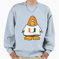 Umiami Club Penguin Sweatshirt - Trendy Graphic Unisex - T-Shirt, Sweatshirt, Hoodie