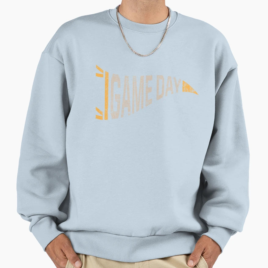 Game Day Pennant Sweatshirt - Custom Art Print for Adults - T-Shirt, Sweatshirt, Hoodie