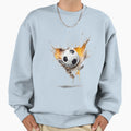 Soccer Ball Color Splash Sweatshirt - Custom Art Print Men Women - T-Shirt, Sweatshirt, Hoodie