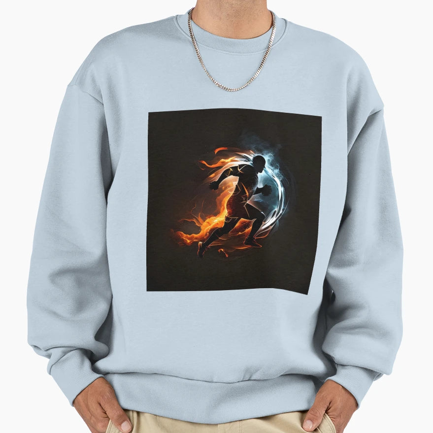 Soccer Player Fooball Player Sweatshirt - Casual Everyday Wear Unisex - T-Shirt, Sweatshirt, Hoodie