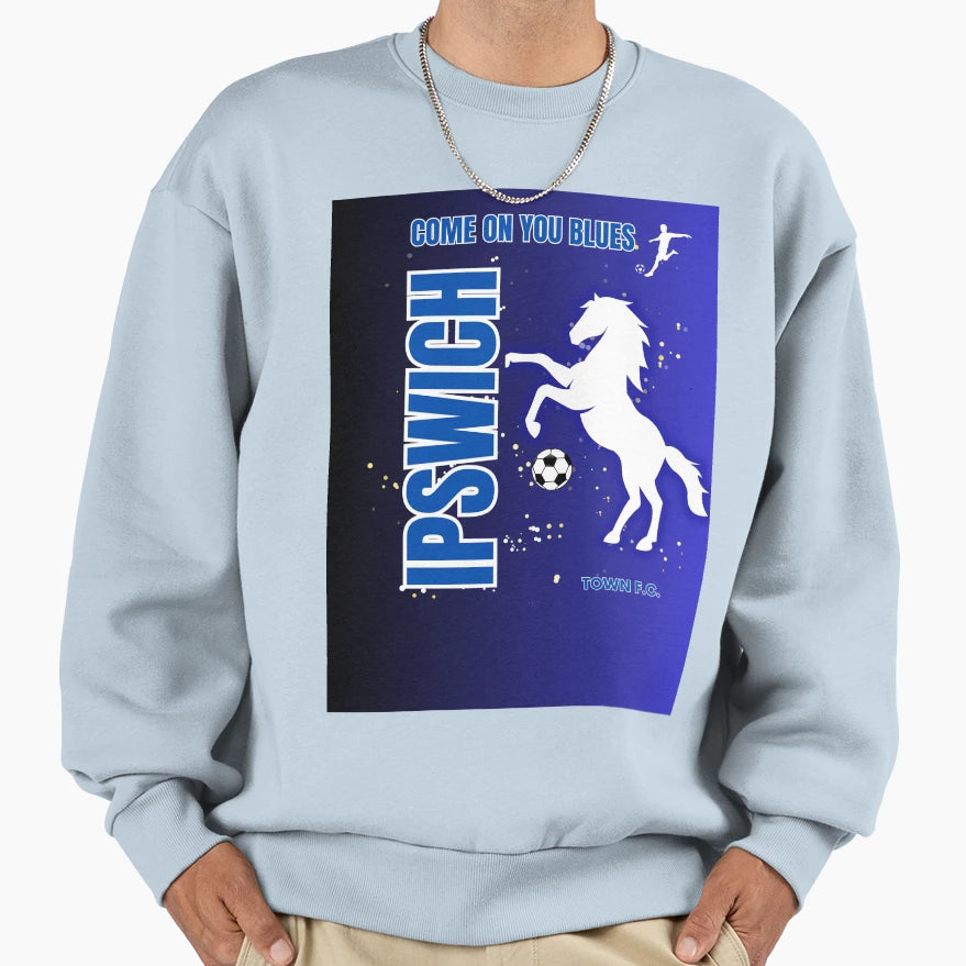 Ipswich Town Sweatshirt - Aesthetic Graphic Unisex - T-Shirt, Sweatshirt, Hoodie