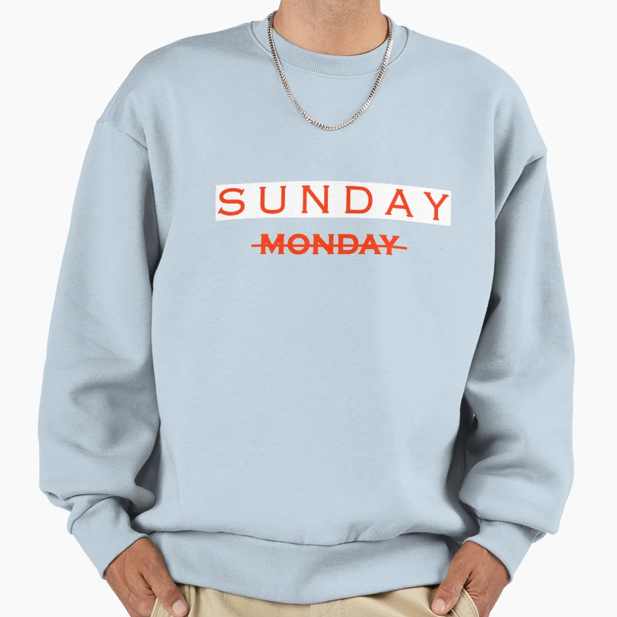 Sunday Sweatshirt - Custom Art Print Men Women - T-Shirt, Sweatshirt, Hoodie