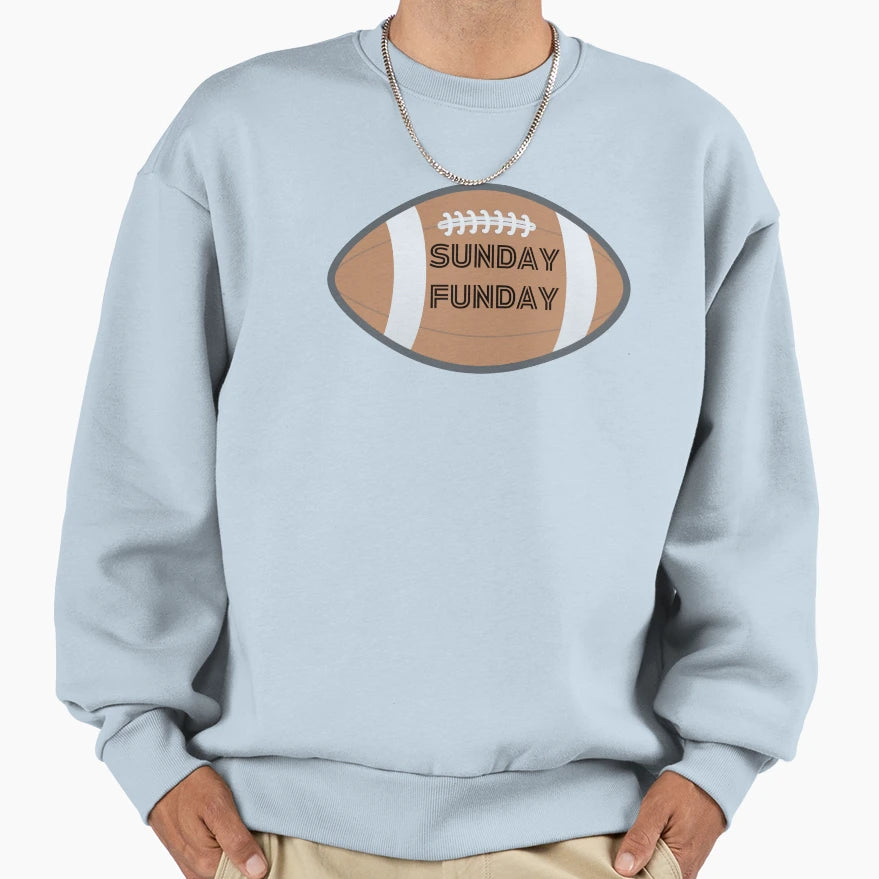 Sunday Funday Sweatshirt - Fun Novelty Design for Adults - T-Shirt, Sweatshirt, Hoodie