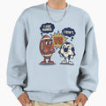 American Football Vs Soccer Vs Sweatshirt - Unique Graphic for Adults - T-Shirt, Sweatshirt, Hoodie