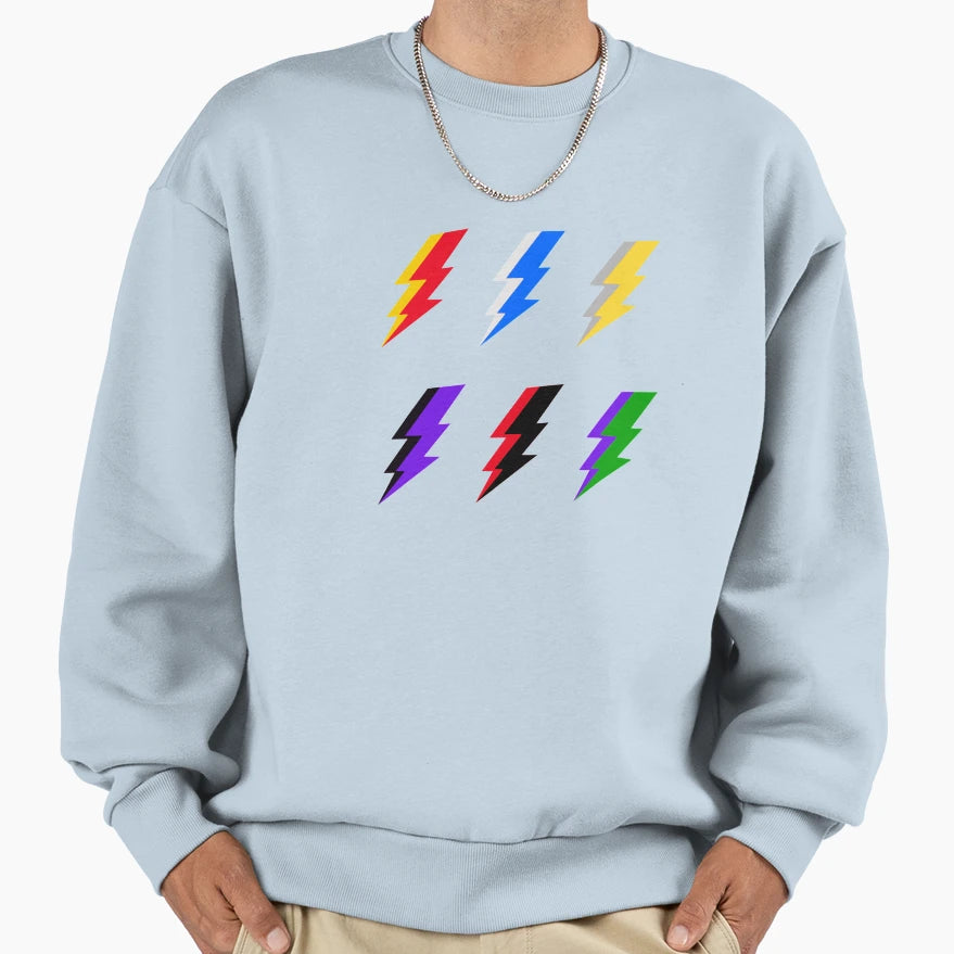 Avengers Lightning Bolts Sweatshirt - Streetwear Style Unisex - T-Shirt, Sweatshirt, Hoodie