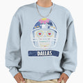 American Football Dallas Skull Sweatshirt - Custom Art Print for Adults - T-Shirt, Sweatshirt, Hoodie
