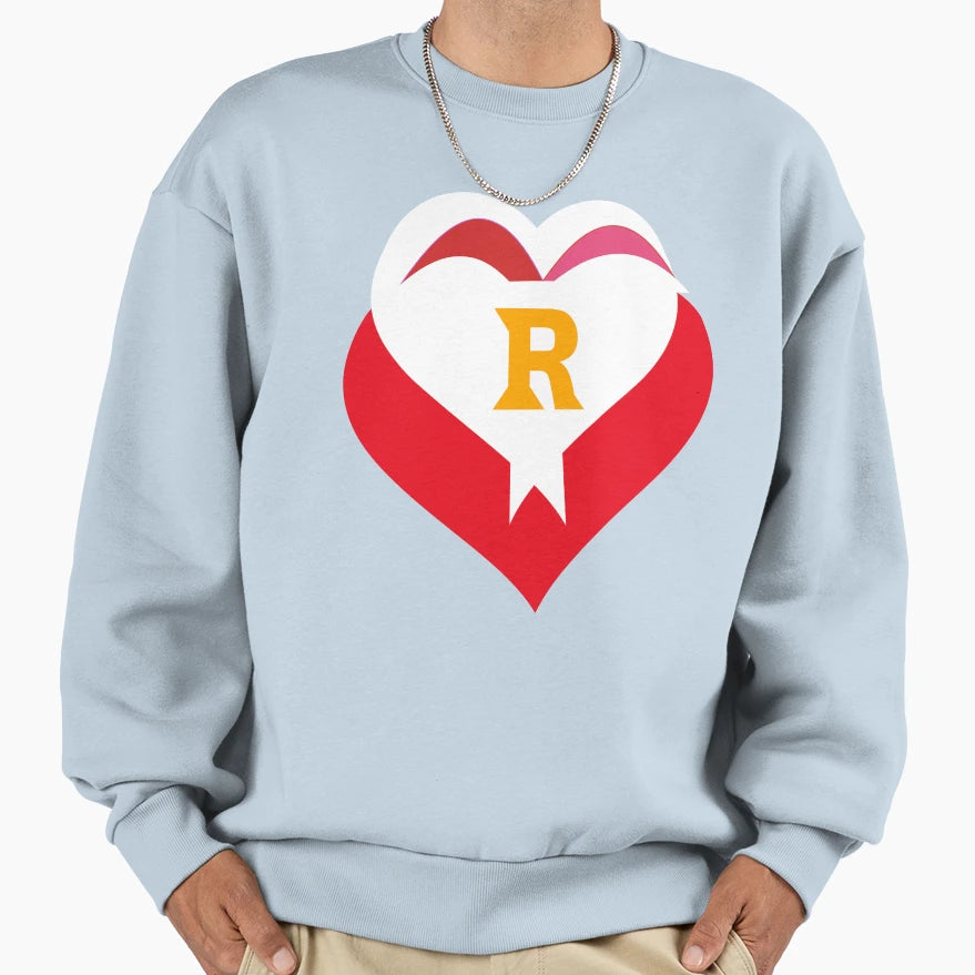 Letter R Sweatshirt - Aesthetic Graphic for Adults - T-Shirt, Sweatshirt, Hoodie