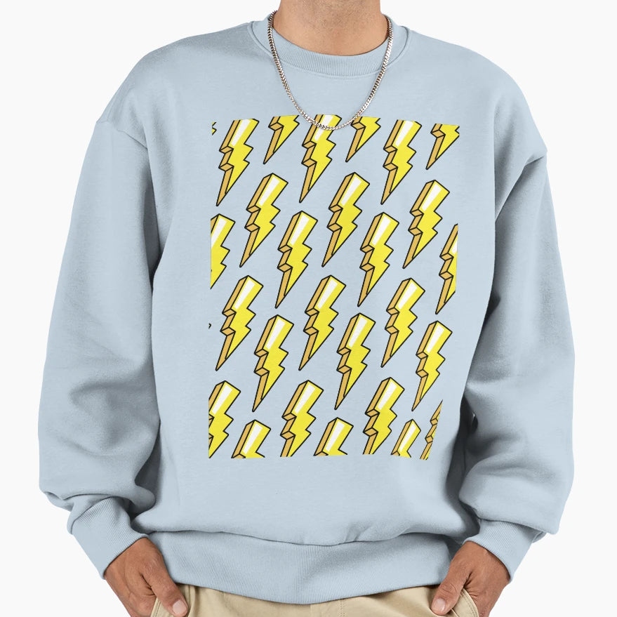 Lightning Pop Art Sweatshirt - Novelty Apparel Unisex - T-Shirt, Sweatshirt, Hoodie