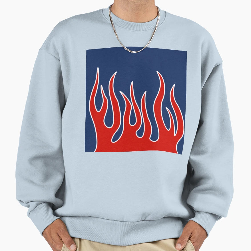 Optimus Flames 2 Sweatshirt - Streetwear Style Men Women - T-Shirt, Sweatshirt, Hoodie