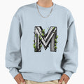 Letter M Has Geometric And Organic Sweatshirt - Trendy Graphic Men Women - T-Shirt, Sweatshirt, Hoodie