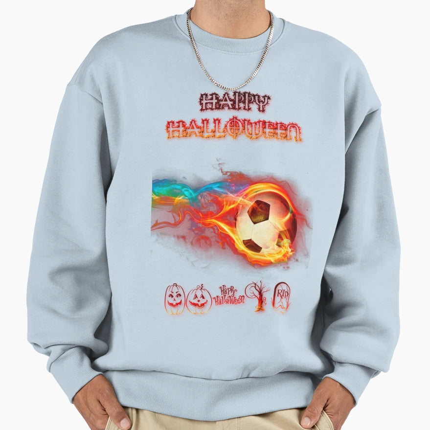 Happy Halloween Sweatshirt - Unique Graphic Unisex - T-Shirt, Sweatshirt, Hoodie