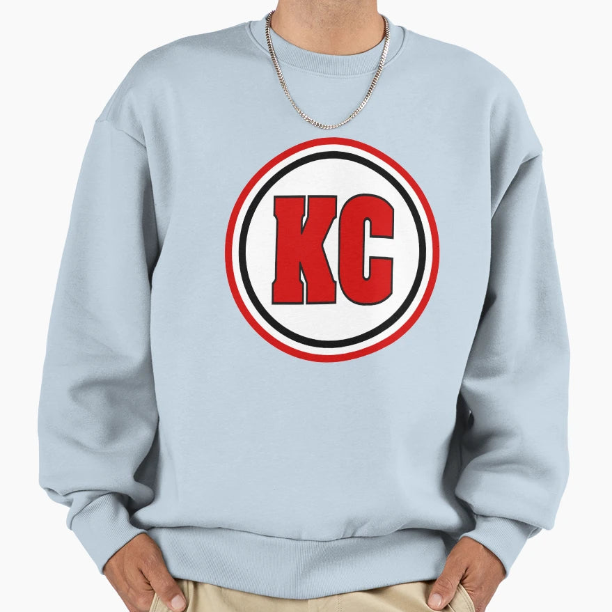 Kansas City Kc Cirlce Sweatshirt - Fun Novelty Design Unisex - T-Shirt, Sweatshirt, Hoodie