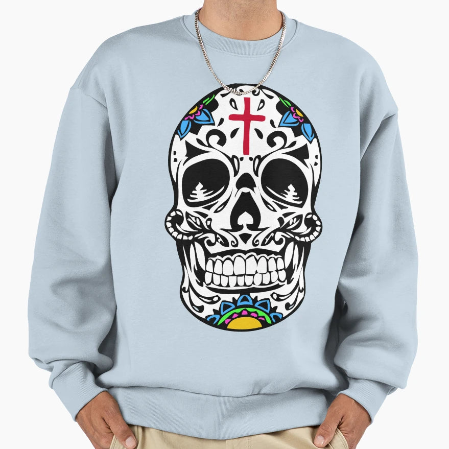 Santa Muerte Sweatshirt - Trendy Graphic Unisex - T-Shirt, Sweatshirt, Hoodie