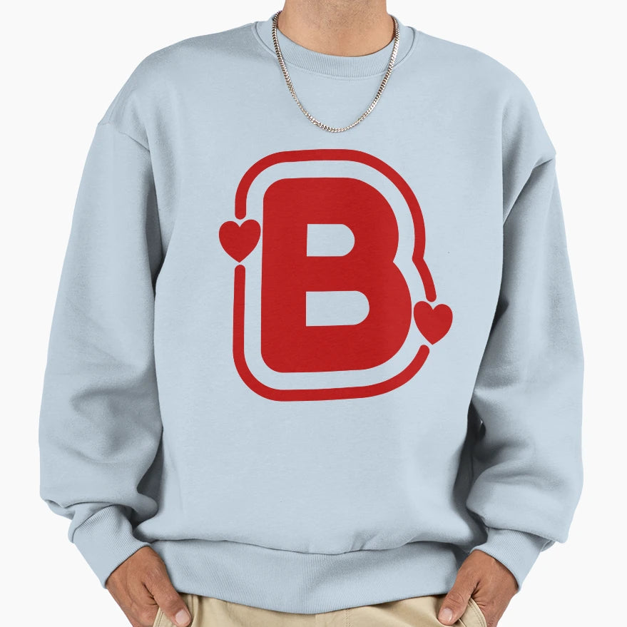 Alphabet Abc I Love You Valentines Day Sweatshirt - Novelty Apparel Unisex - T-Shirt, Sweatshirt, Hoodie