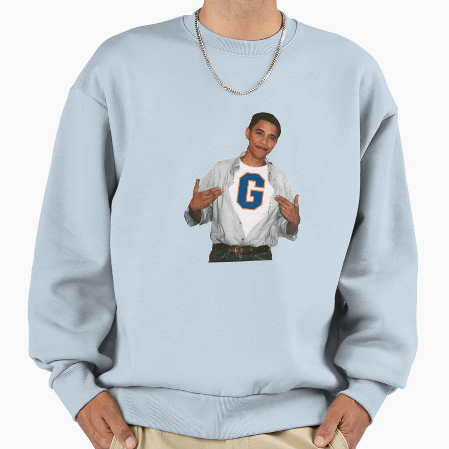 Gettysburg College Obama Sweatshirt - Casual Everyday Wear for Adults - T-Shirt, Sweatshirt, Hoodie