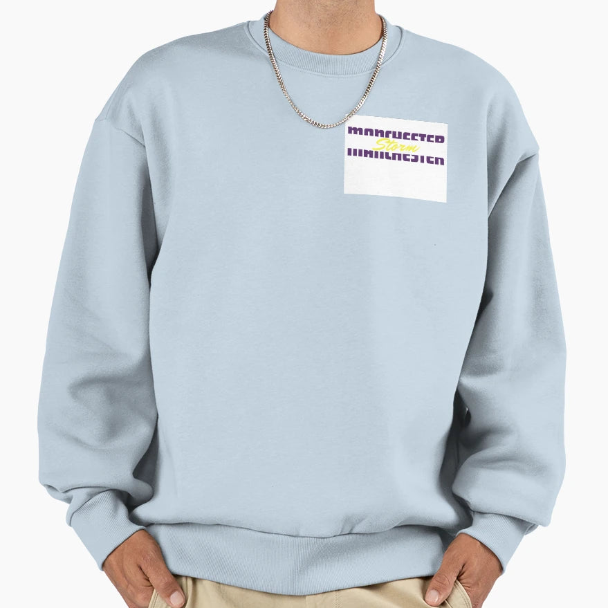 Manchester Storm Sweatshirt - Fun Novelty Design for Adults - T-Shirt, Sweatshirt, Hoodie