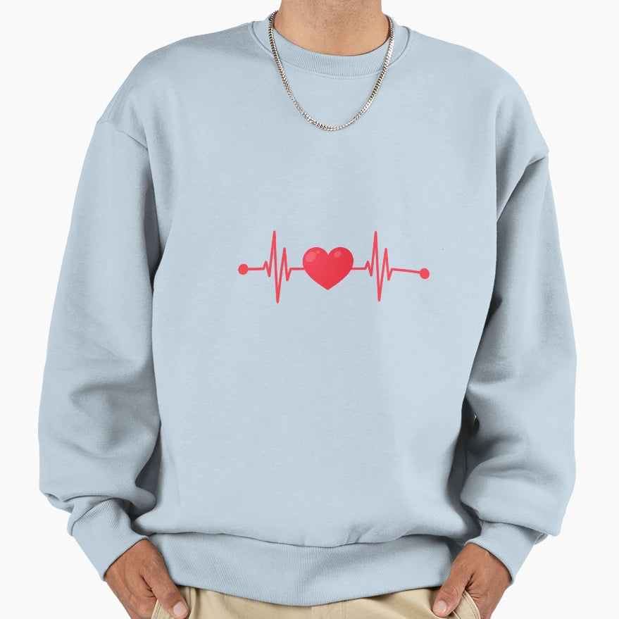 Normal Heart Rate Sweatshirt - Streetwear Style for Adults - T-Shirt, Sweatshirt, Hoodie
