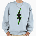 Lightning Bolt Superhero Super Sweatshirt - Aesthetic Graphic Men Women - T-Shirt, Sweatshirt, Hoodie