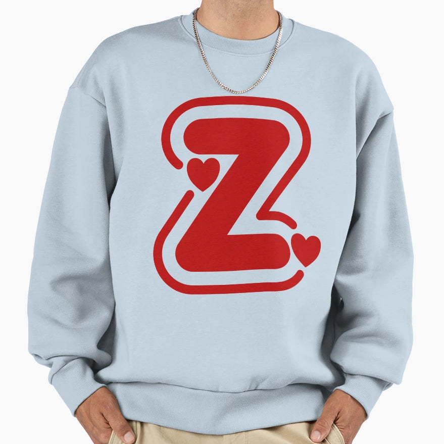 Alphabet Abc I Love You Sweatshirt - Aesthetic Graphic for Adults - T-Shirt, Sweatshirt, Hoodie