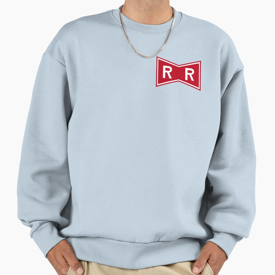 Red Ribbon Army Logo Sweatshirt - Trendy Graphic Unisex - T-Shirt, Sweatshirt, Hoodie