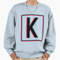 Alphabet K Letter Sweatshirt - Novelty Apparel Unisex - T-Shirt, Sweatshirt, Hoodie