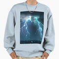 Realistic Lightning Bolts Flashes Sweatshirt - Streetwear Style for Adults - T-Shirt, Sweatshirt, Hoodie
