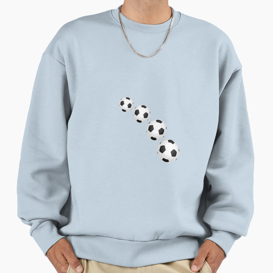 Soccer Sweatshirt - Casual Everyday Wear Unisex - T-Shirt, Sweatshirt, Hoodie