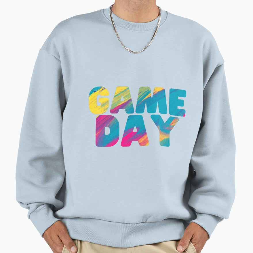 Game Day Sweatshirt - Graphic Print for Adults - T-Shirt, Sweatshirt, Hoodie