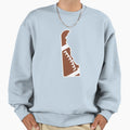 Football Delaware Fun Football Lover Sweatshirt - Graphic Print for Adults - T-Shirt, Sweatshirt, Hoodie