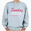 Sunday Funday Football Sweatshirt - Custom Art Print Men Women - T-Shirt, Sweatshirt, Hoodie