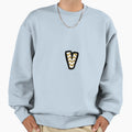 Glitter V Sweatshirt - Trendy Graphic for Adults - T-Shirt, Sweatshirt, Hoodie