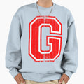 Big Red Letter G Sweatshirt - Trendy Graphic Unisex - T-Shirt, Sweatshirt, Hoodie