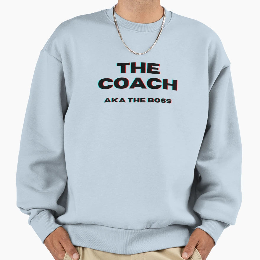 Coach Sweatshirt - Unique Graphic for Adults - T-Shirt, Sweatshirt, Hoodie