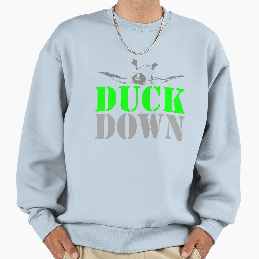 Duck Down Sweatshirt - Aesthetic Graphic Unisex - T-Shirt, Sweatshirt, Hoodie