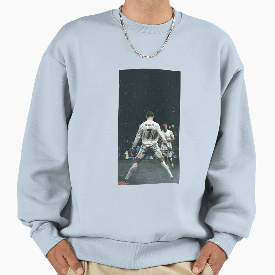 Ronaldo Cr7 Sweatshirt - Graphic Print Men Women - T-Shirt, Sweatshirt, Hoodie
